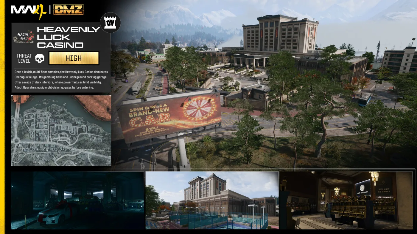 Cheongun Village — official screenshot from the Hajin Exclusion Zone
